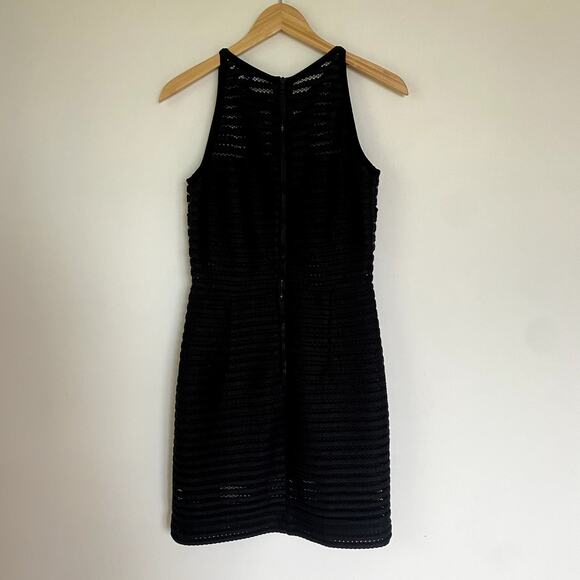 Parker Conner Neoprene Sheath Dress in Black Small - Picture 8 of 9